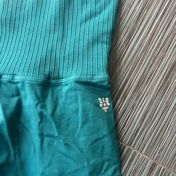 Free People Blue Athletic Leggings - Picture 3 of 5